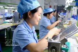 Le secteur manufacturier a attiré 7,07 milliards de dollars d'IDE au premier trimestre. Photo: VNA