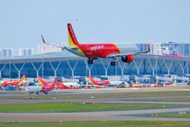 La compagnie aérienne Vietjet annonce une hausse de 24 % de son bénéfice consolidé au premier trimestre 2025. Photo: VNA