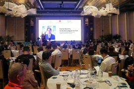 Conférence de promotion de l'investissement Khánh Hòa - Singapour. Photo: VNA