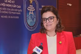 La vice-présidente équatorienne, Maria José Pinto Gonzalez Artigas. Photo: VNA