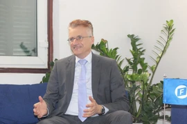 Le professeur Andreas Stoffers – directeur national de l'Institut Friedrich Naumann pour la liberté (FNF) au Vietnam. Photo: baoquocte.vn