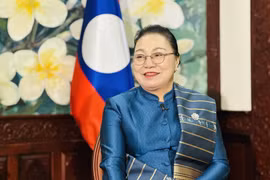 L’ambassadrice du Laos au Vietnam, Khamphao Ernthavanh. Photo: VNA