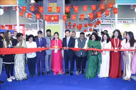 Inauguration du pavillon vietnamien au Salon mondial de l'alimentation 2025 en Inde. Photo: VNA