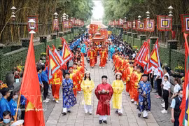 Phu Tho se prépare minutieusement pour la Fête de commémoration des rois Hung. Photo: VNA