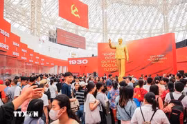 L'Exposition des réalisations nationales attire 6,5 millions de visiteurs. Photo: VNA