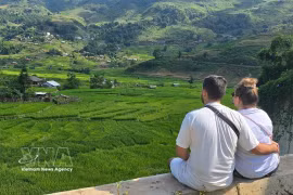 Les produits touristiques axés sur la nature ont rencontré un vif succès. Photo: VNA