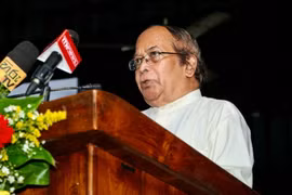 Le président de l’Association de solidarité Sri Lanka–Vietnam, Sudasinghe Sugathapala. Photo: VNA