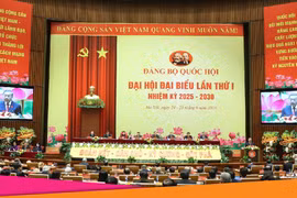Premier Congrès de l’organisation du Parti de l’Assemblée nationale pour le mandat 2025-2030