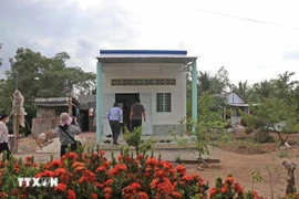 Au 17 juin, la province avait atteint son objectif de soutenir la construction et la rénovation de 4 400 logements. Photo: VNA