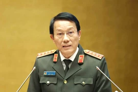 Le général Luong Tam Quang, membre du Bureau politique et ministre de la Sécurité publique. Photo: VNA