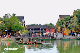 Classée au patrimoine mondial de l’UNESCO, la vieille ville de Hôi An est l'une des destinations vietnamiennes les plus appréciées par les visiteurs internationaux. Photo: VNA