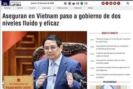 L'article publié sur le site Web de Prensa Latina. Photo: capture d'écran