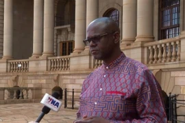 Le porte-parole du président sud-africain, Vincent Magwenya. Photo: VNA
