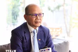 Le chercheur cambodgien Uch Leang de l’Académie royale du Cambodge. Photo: VNA