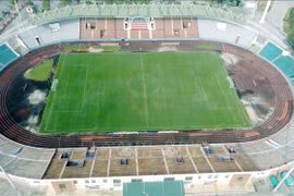 Le stade Viêt Tri, dans la province septentrionale de Phu Tho. Photo: VNA