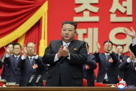 Le secrétaire général du Parti des travailleurs de Corée et président de la Commission des affaires d’État de la RPDC, Kim Jong-un. Photo: Yonhap