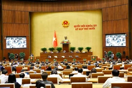 Une séance de travail de l’Assemblée nationale. Photo: VNA