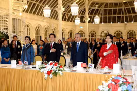 Banquet en l’honneur du président sud-coréen, Lee Jae Myung, à Hanoï. Photo: nhandan.vn