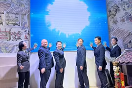 Ouverture de la Semaine de la Marque Nationale à l’Exposition universelle 2025 à Osaka. Photo: VNA