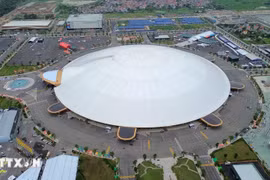 Le Centre d’Exposition du Vietnam à Hanoï. Photo: VNA