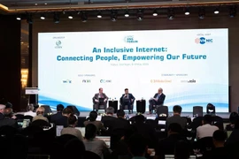 L'APAC DNS Forum 2025 se déroule les 8 et 9 mai à Hanoï. Photo: Vietnam+