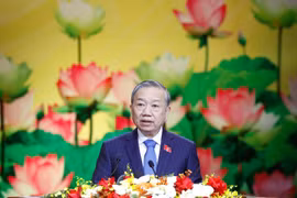 Le secrétaire général Tô Lâm s'exprime au XIe Congrès national d'émulation. Photo: VNA