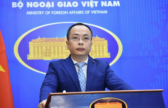 Le porte-parole adjoint du ministère des Affaires étrangères Doan Khac Viêt. Photo: MoFA