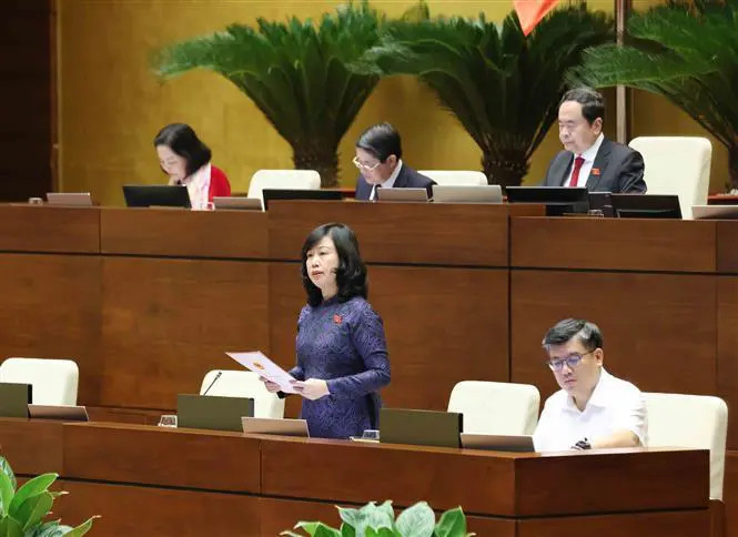 La ministre de la Santé, Dao Hông Lan. Photo: VNA
