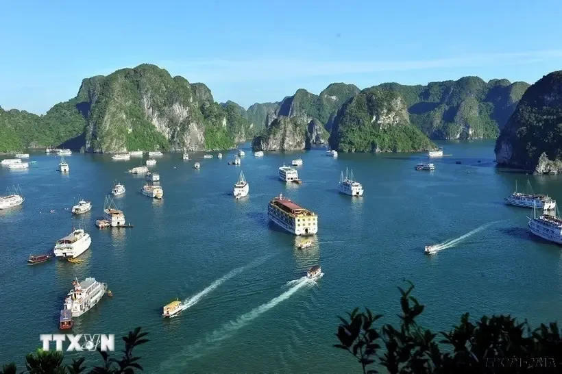 La baie d'Ha Long. Photo: VNA