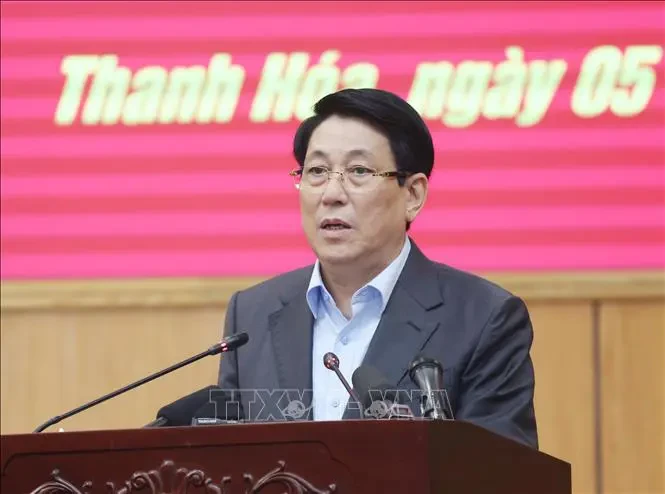 Le président Luong Cuong. Photo: VNA