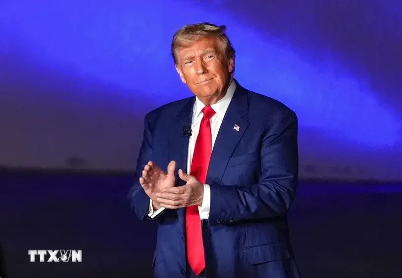 Donald John Trump est élu 47e président des États-Unis. Photo: AA/VNA