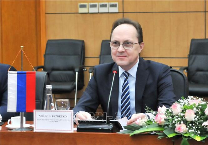 L’ambassadeur de Russie au Vietnam, Gennady Bezdetko. Phôt: VNA