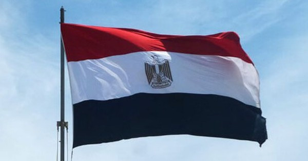Le drapeau égyptien. Source: internet