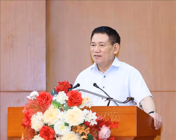 Le ministre des Finances Hô Duc Phoc. Photo: VNA