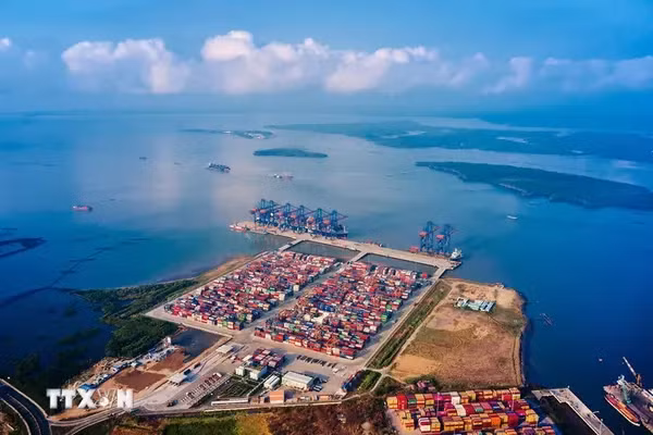 Port de Ba Ria-Vung Tau. Photo: VNA