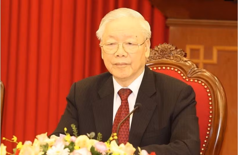 Le secrétaire général du Comité central du Parti communiste du Vietnam Nguyên Phu Trong. Photo: VNA