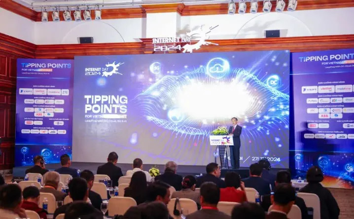 Vu Hoang Liên, président de l’Association d’internet du Vietnam. Photo: baodautu.vn