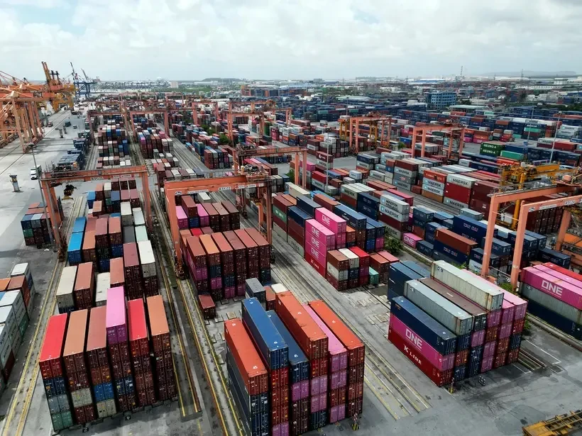Port de Hai Phong. Photo: VietnamPlus