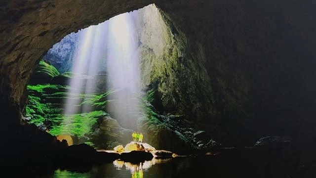 La caverne Son Doong relevant du parc national Phong Nha-Ke Bàng, un des patrimoines naturels du monde. Photo : Unesco World Natural Heritage.