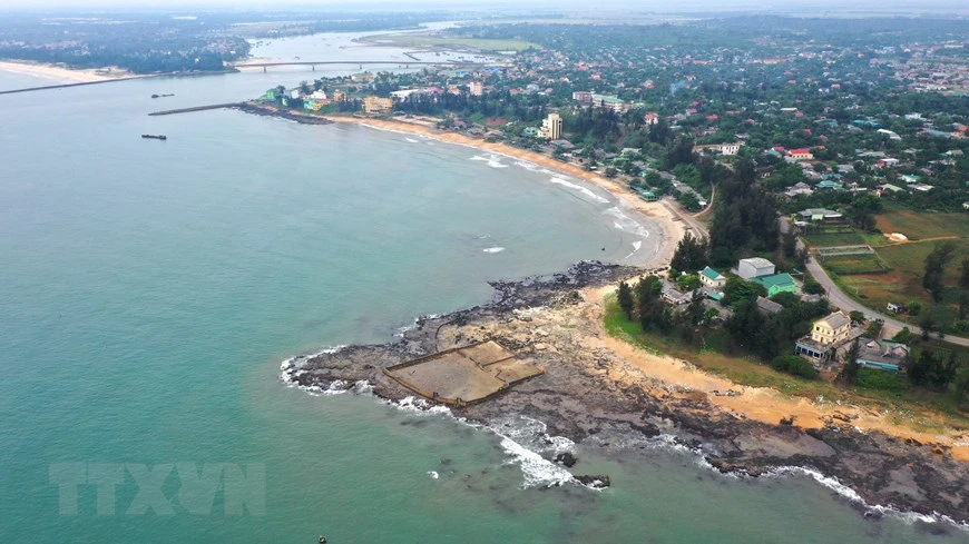 La plage de Cua Tung se trouve dans district de Vinh Linh, province centrale de Quang Tri. Photo: VNA