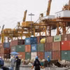Des marchandises sont chargées au port de Bangkok, en Thaïlande. Photo : AFP/VNA