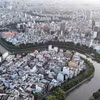 Vue aérienne de Nhieu Loc - Thi Nghe, Ho Chi Minh-Ville. Photo: VNA