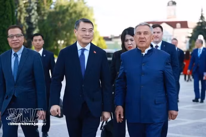 Le Premier ministre Le Minh Hung à Kazan