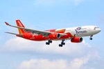 Un avion de Vietjet. Photo: Vietjet 