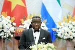 Le président de Sierra Leone termine avec succès sa visite officielle au Vietnam