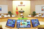 Lors de la réunion périodique de septembre du gouvernement. Photo : VNA