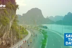 Marathon : 2.500 athlètes suivent la ligne bleue et embrassent Ha Long