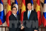 Entretien entre les deux PM vietnamien et laotien