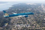 Vietnam Airlines figure parmi les compagnies aériennes ayant le taux de ponctualité le plus élevé en Asie-Pacifique en avril. Photo: VNA