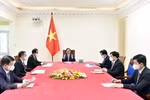 Entretien virtuel Pham Minh Chinh-Angela Merkel
